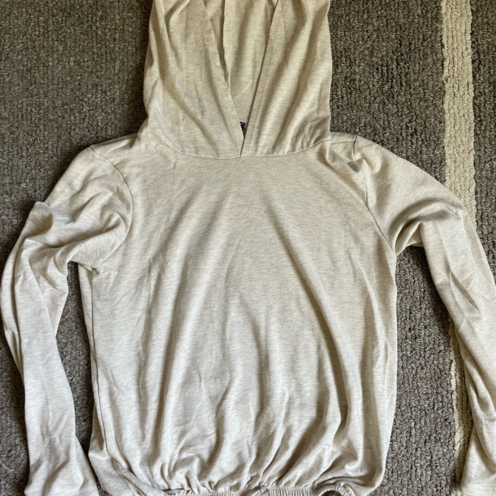 Cream light sweatshirt